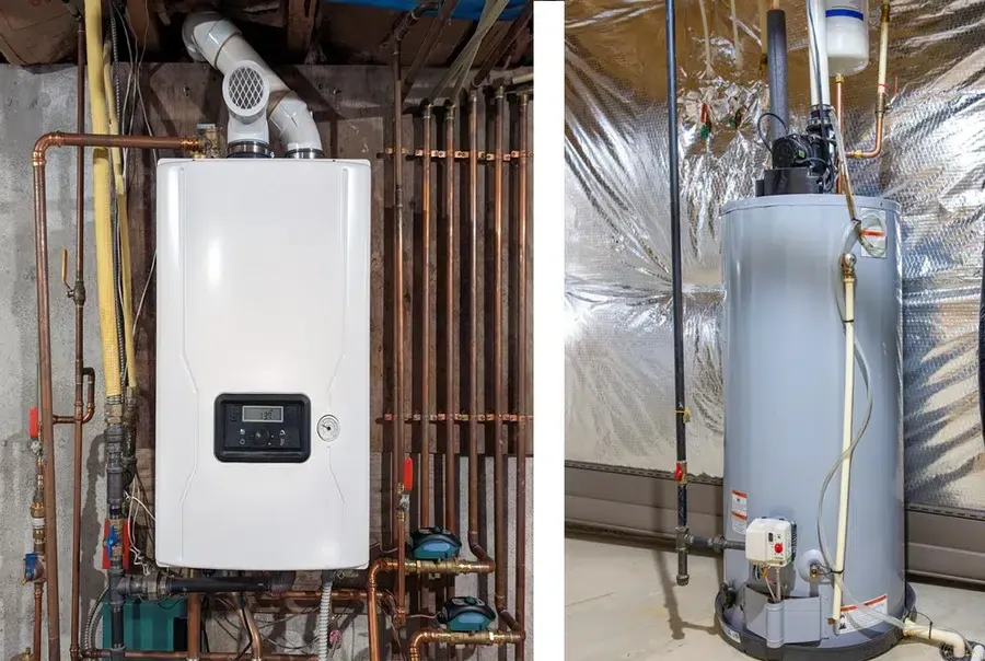 tankless water heater vs traditional water heater