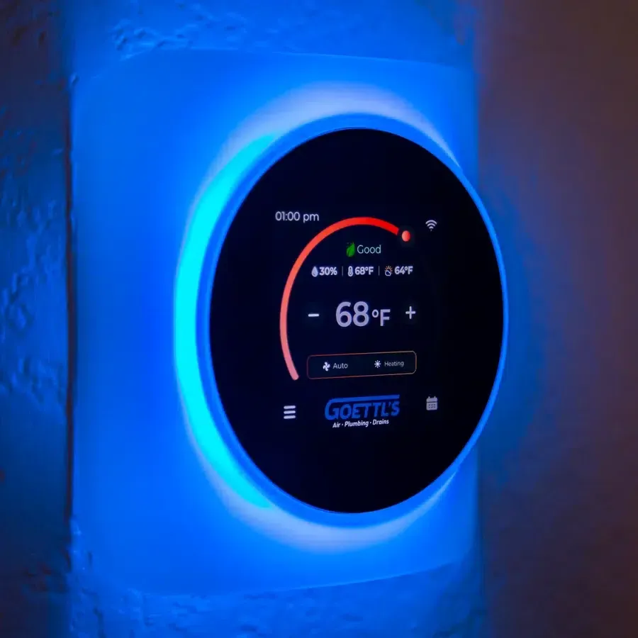 Goettl's smart thermostat installed into home – Prescott Valley AZ