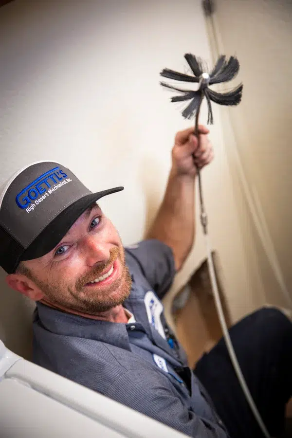 Goettl's tech dryer vent cleaning – Prescott Valley AZ