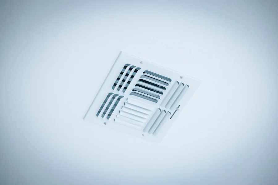 Clean ceiling air vent grille after installation – Goettl’s High Desert Mechanical Prescott Valley AZ