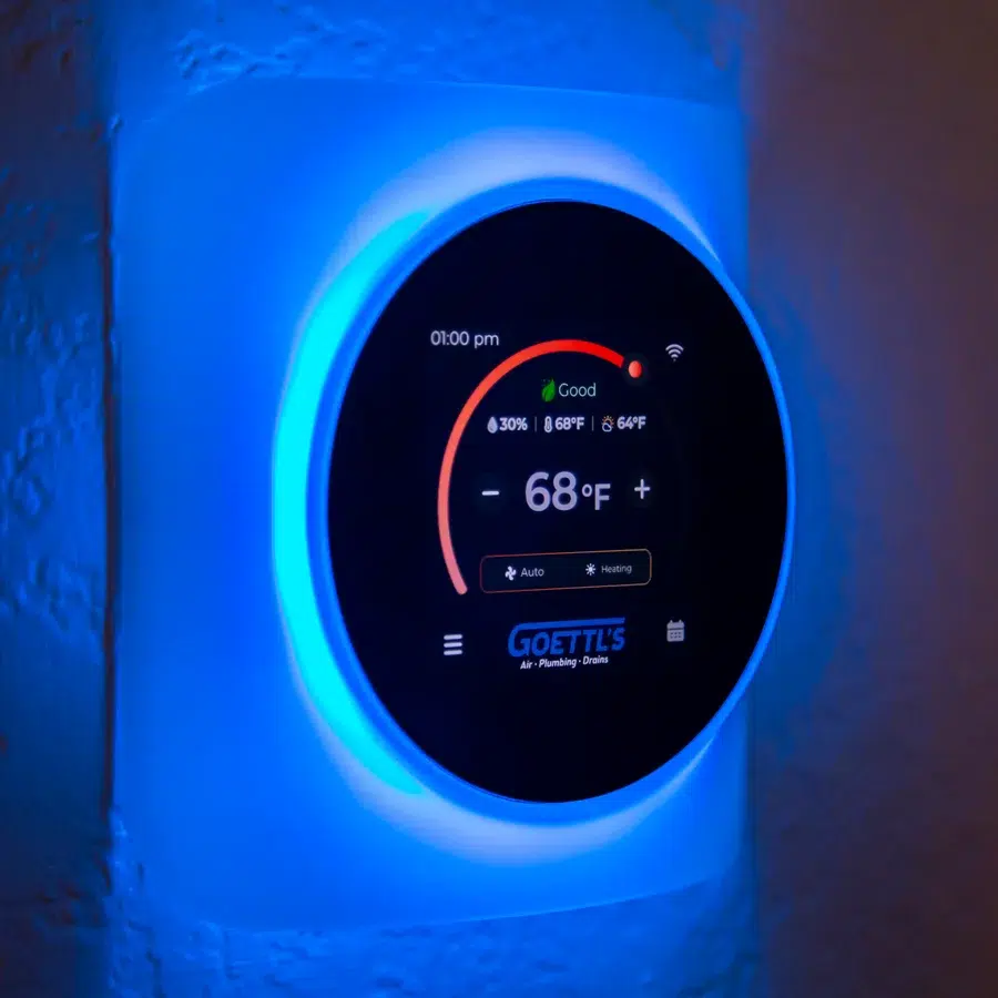 Goettl's smart thermostat installed into home – Prescott Valley AZ